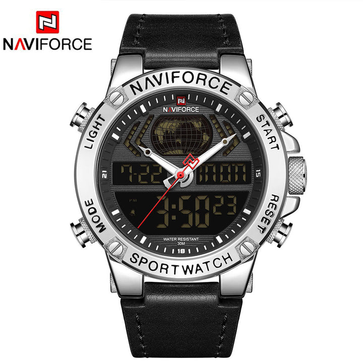 NaviForce- Dual Time Quartz NF9164