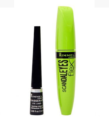 Rimmel- Scandaleyes Flex Mascara + Exaggerate Liquid Liner, 3920 by Brands Unlimited PVT priced at #price# | Bagallery Deals