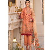 Roheenaz- Embroidered Lawn Suits Unstitched 3 Piece RO22L-2 RNZ22S-07A
