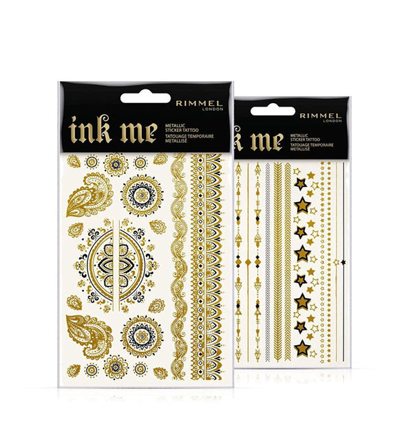 Rimmel London- Ink Me Metalic Sticker Tattoos