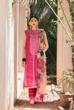 Ittehad 3PC Unstitched Embroidered Lawn Shirt | Printed Organza Dupatta | Cambric Dyed Trouser