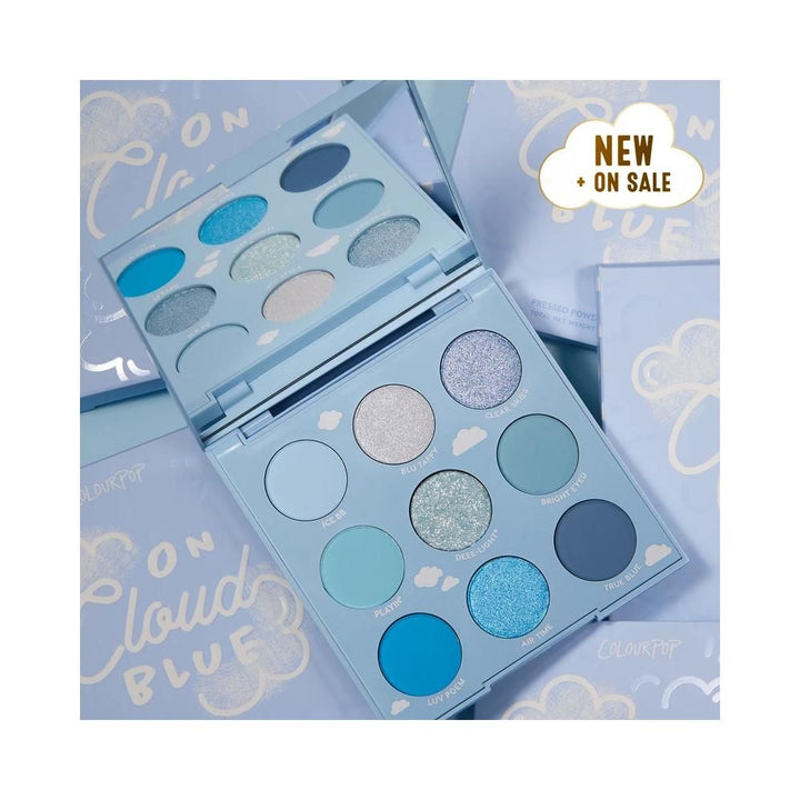 Colourpop- on cloud blue shadow palette