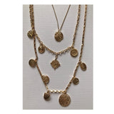 Jewels By Noor- 3 layered multi coin chain