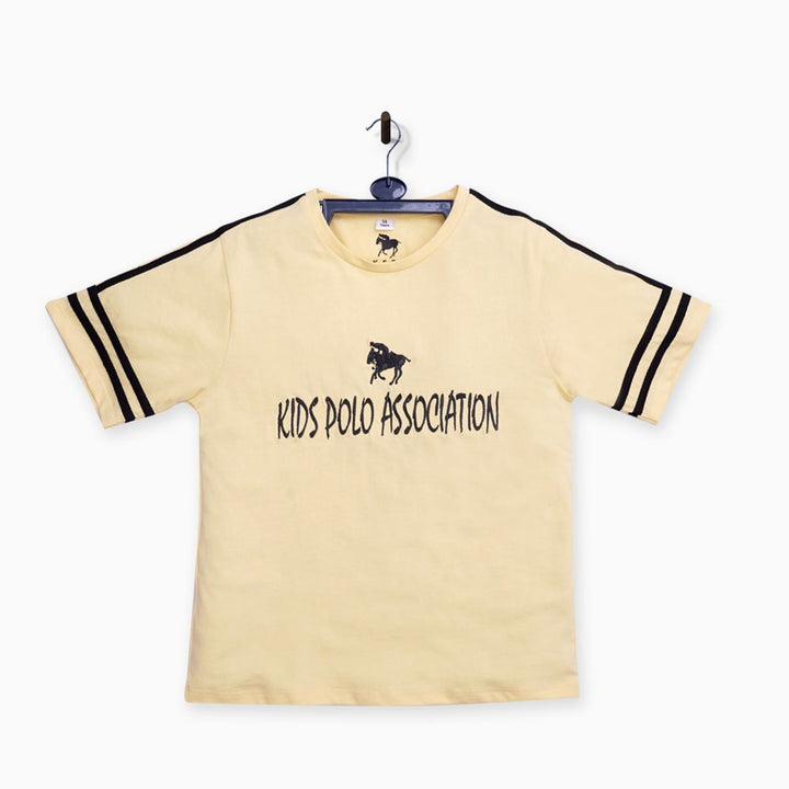 Kids Polo- Tee Shirt - Yellow