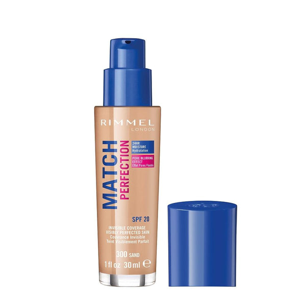 Rimmel- Match Perfection Foundation, Sand, 30 ml