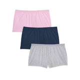 Montivo Pack Of 3 Women's boyshort Panty Underwear