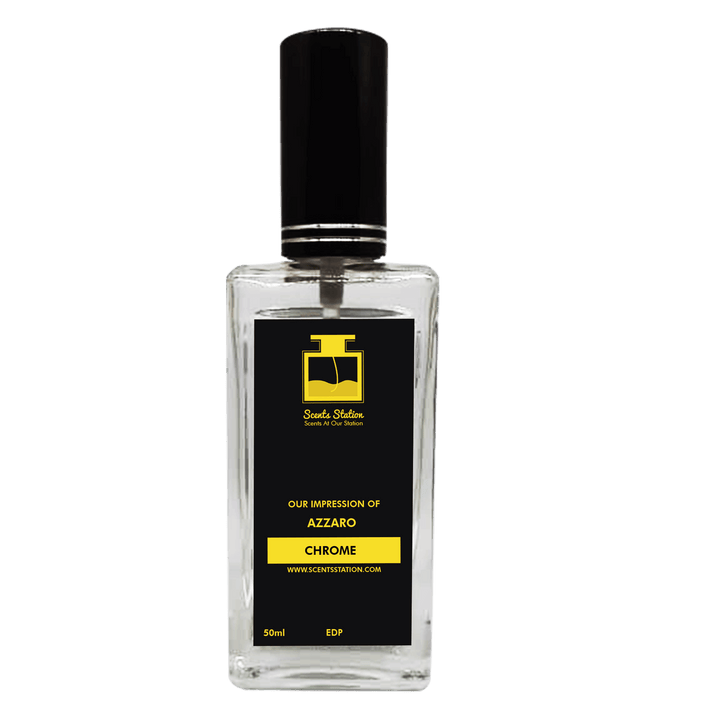 Scent Station- Our Impression Of Chrome Azzaro For men - 50ml Perfume