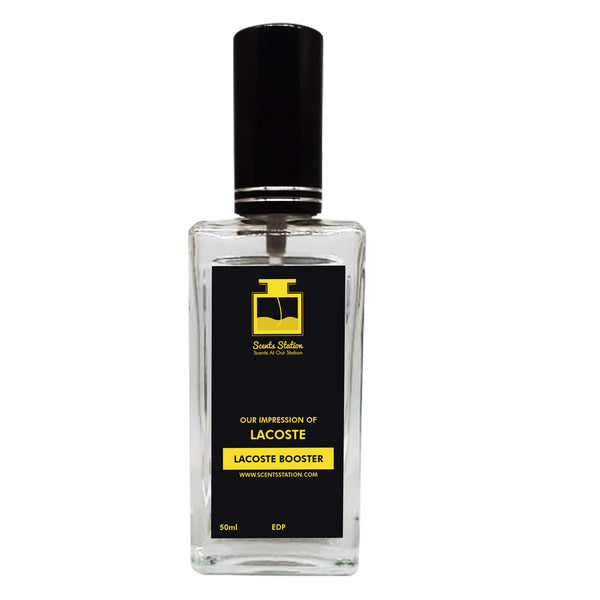 Scent Station- Our Impression Of Lacoste Booster Perfume - 50ml Perfume