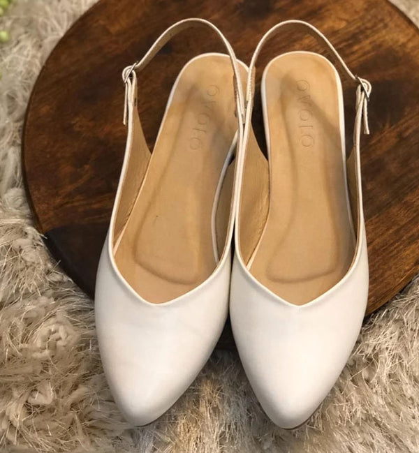 Ovolo- White Sorbet Shoes