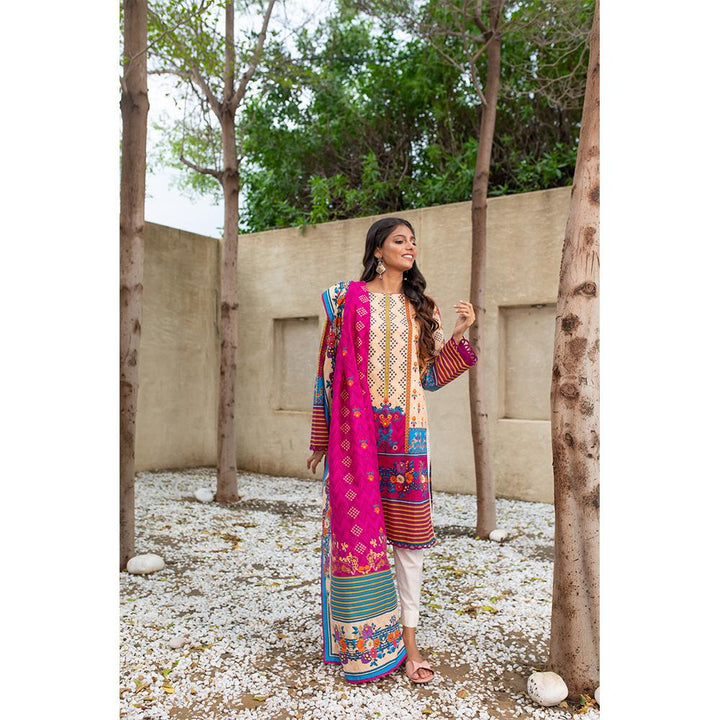 Zellbury- Digital Printed Cambric Shirt, Cambric Dupatta & Cambric Trouser WUW21X30131