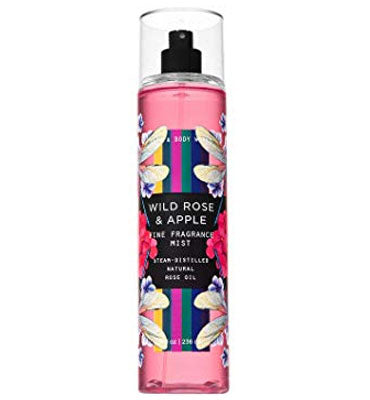 Bath & Body Works- Wild Rose & Apple Full Size Mist For Women, 236 ml by Sidra - BBW priced at #price# | Bagallery Deals