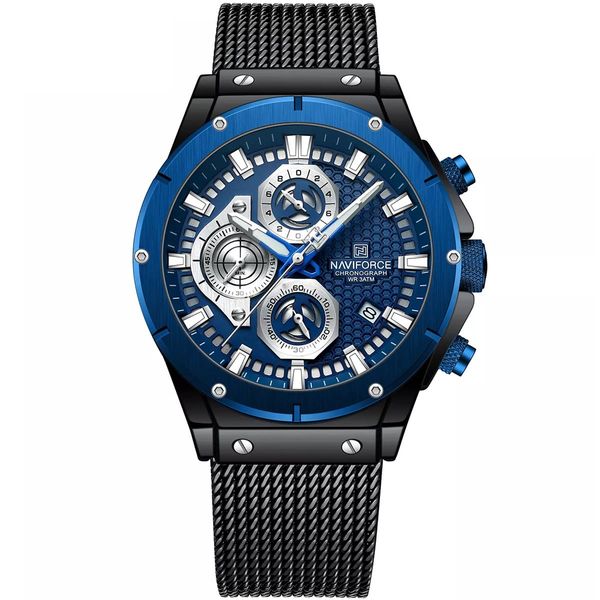 Naviforce - NF8027 Novicius Chronograph Edition For Men - Blue