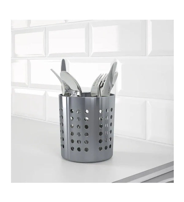 Ikea- Ordning Cutlery Stand, Stainless Steel, 13.5 Cm by IKEA priced at #price# | Bagallery Deals