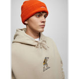 Montivo - Beige Oversized Hoodie with Graphic
