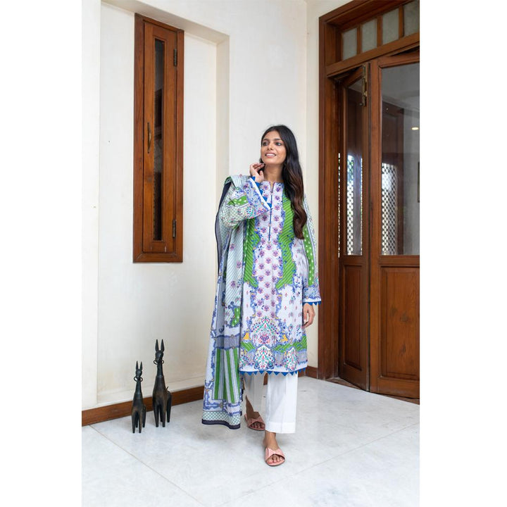 Zellbury- Digital Printed Light Khaddar Shirt & Light Khaddar Dupatta WUW21X20099