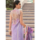 Hemline By Mushq- Embroidered Lawn Suits Unstitched 3 Piece MQ22SS HM22-03A- Amethyst