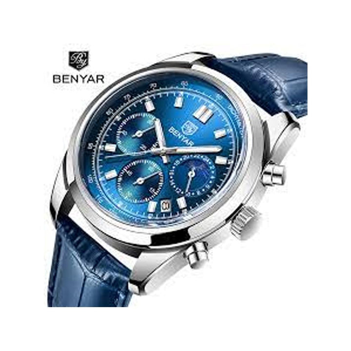 Benyar- Round Analog Chronograph- BY5193 M