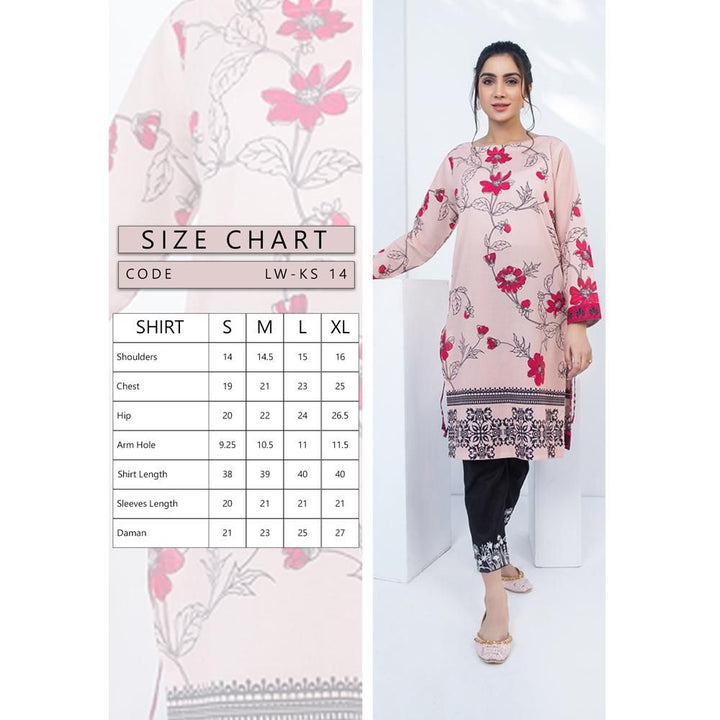 Keshia- Stitched Printed Kurti Bundle 18