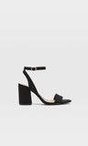 Stradivarius - High-heel sandals with ankle strap