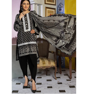 Warda- 3PC Lawn Print