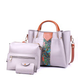 Style it- Grey 3 pieces Handbag