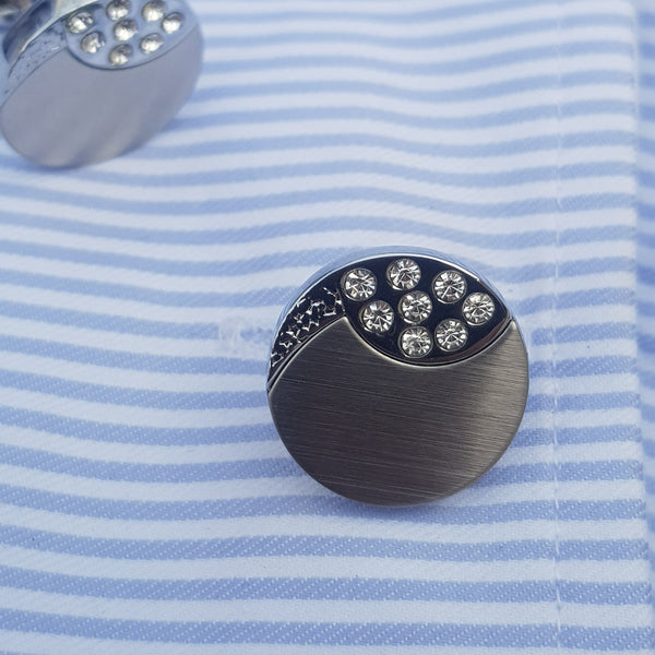 Raviiga- Octa-Stone Fancy Cufflinks