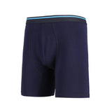 Flush Fashion - Mens Underwear Boxer Briefs With Pouch Comfort Flex Stretch Tagless Cotton NavyBlue