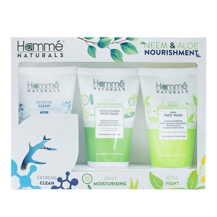 Hamme- Neem & Aloe Nourishment Box Bundle 3