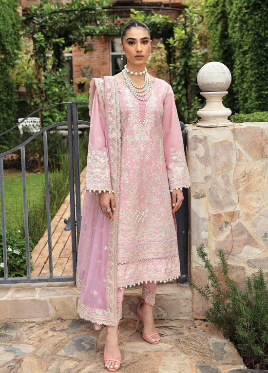 Gulaal Embroidered Lawn Unstitched 3 Piece Suit - GL24LL 03 EMELIA