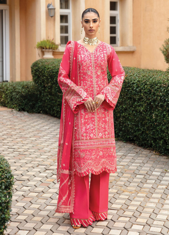 Gulaal Embroidered Lawn Unstitched 3 Piece Suit - GL24LL 06 ALESSIA