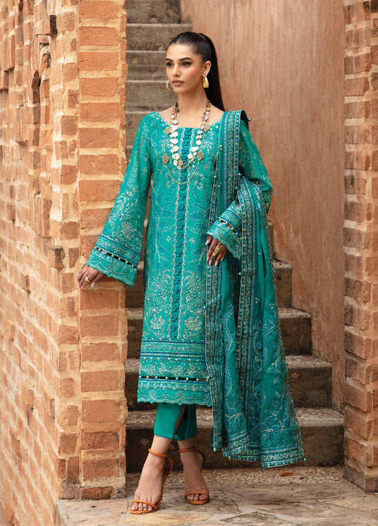 Gulaal Embroidered Lawn Unstitched 3 Piece Suit - GL24LL 08 CIANA