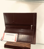 Querro Leather- Long Wallet - Brown