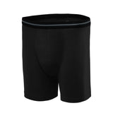 Flush Fashion - Mens Underwear Boxer Briefs With Pouch Comfort Flex Stretch Tagless Cotton Black