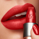 Kiko Milano- Velvet Passion Matte Lipstick, 336 Garnet Red