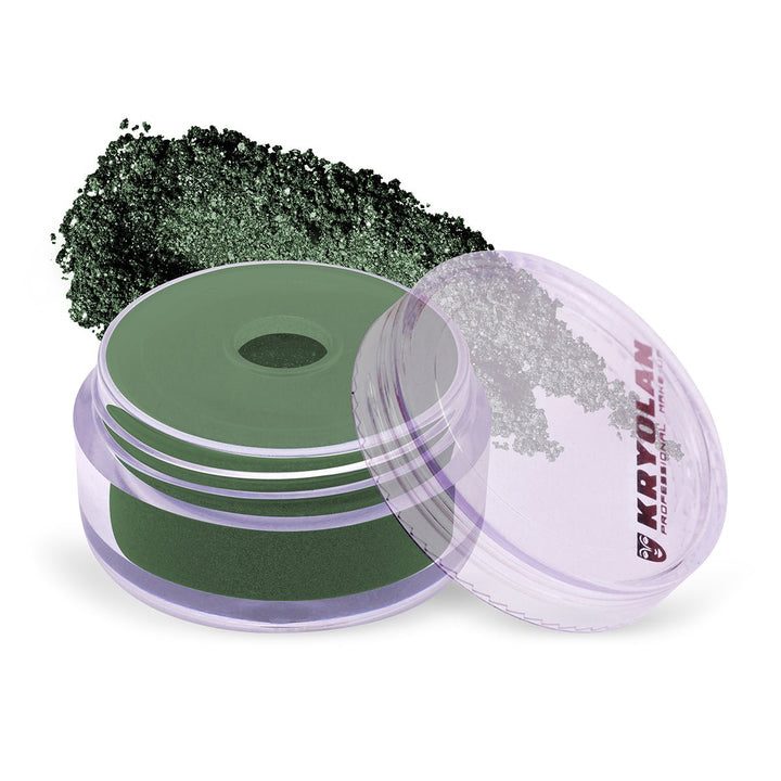 Kryolan - Satin Powder - 657 - Dark Green