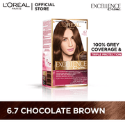 LOreal- Paris Excellence Creme - 6.7 Chocolate Brown Hair Color