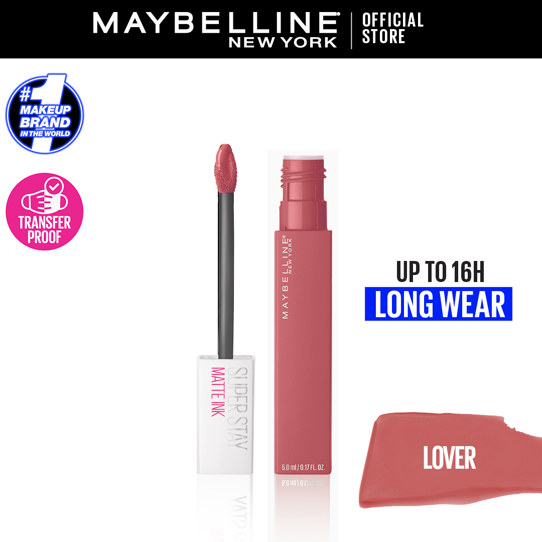 Maybelline New York- Superstay Matte Ink Liquid Lipstick 15 Lover