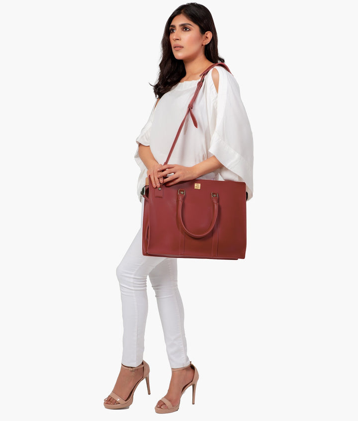 RTW- Maroon Laptop Bag