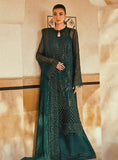 Mehr-un-Nissa By Florent Embroidered Chiffon Unstitched 4 Piece Suit - FL23MN FL-01