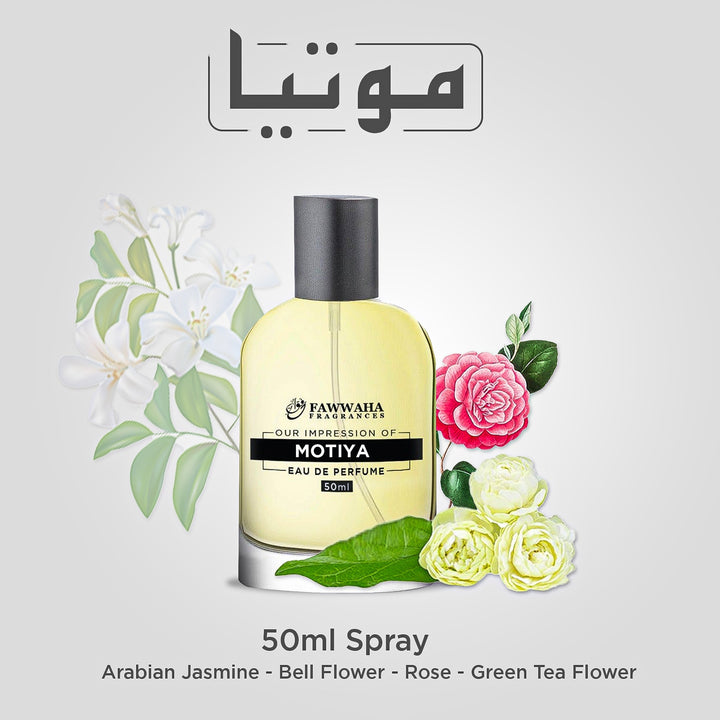 Fawwaha Fragrances- MOTIA SAUDI ARABIC ATTAR 50 ml spray form