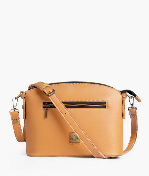 RTW - Mustard dome cross-body bag