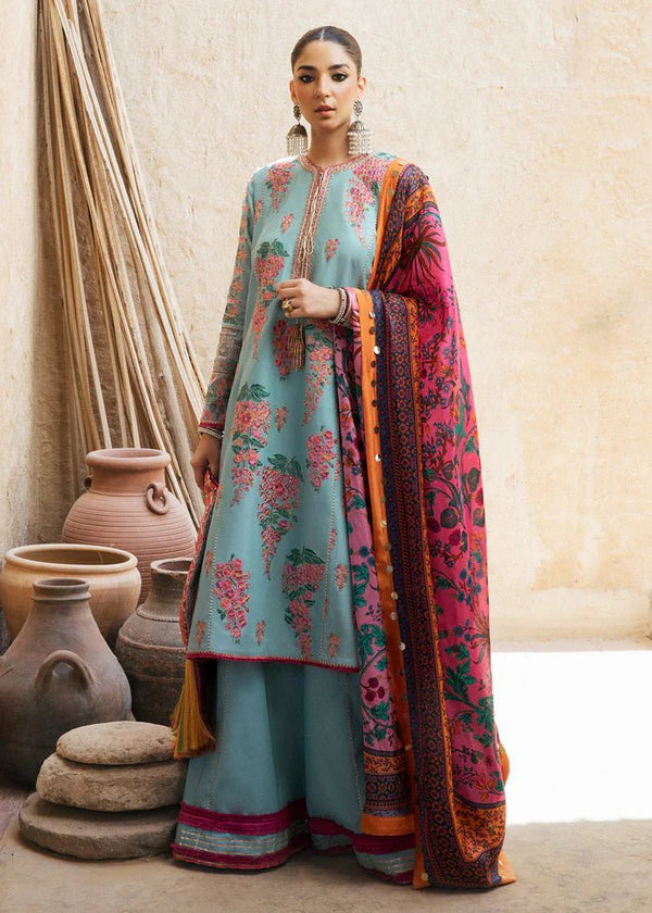 Hussain Rehar- Sarab Summer Lawn '22 Vol II - Unstitched- Hussain Rehar- Elise