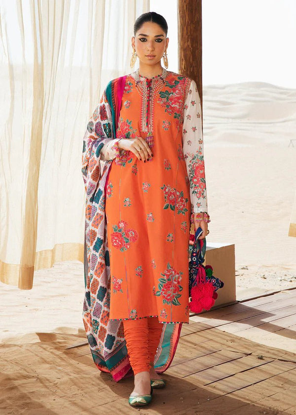 Hussain Rehar- Sarab Summer Lawn '22 Vol II - Unstitched- Hussain Rehar- Ablaj