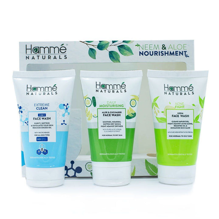 Hamme- Neem & Aloe Nourishment Box Bundle 3