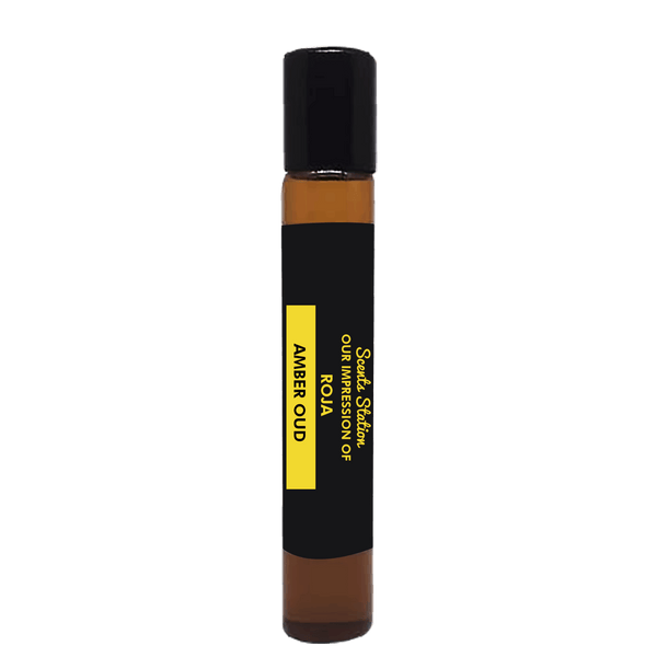 Scent Station- Our Impression Of Amber Oud Perfume - 10ml Roll-on