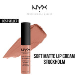 NYX Professional Makeup- Soft Matte Lip Cream Liquid Lipstick - 02 Stockholm