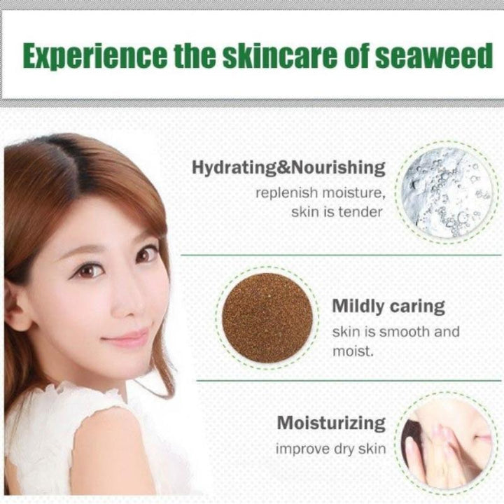 BIOAQUA - Pure Seaweed Particles Shrink Pore Facial Mask