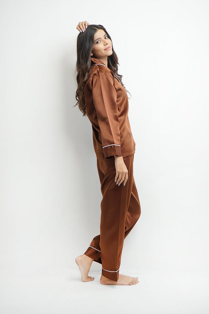 Vybe - PJ SET (Brown)