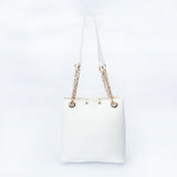 VYBE - Chain Shoulder Bag - White