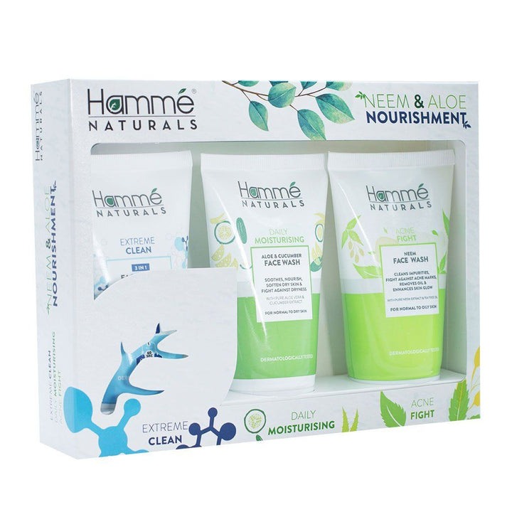 Hamme- Neem & Aloe Nourishment Box Bundle 3